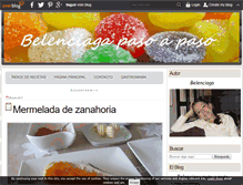 Tablet Screenshot of belenciaga.es